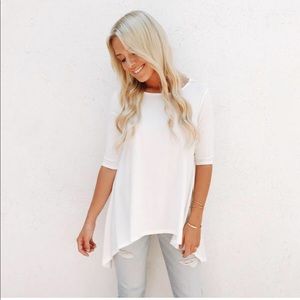 CJLA Ivory Tunic - M